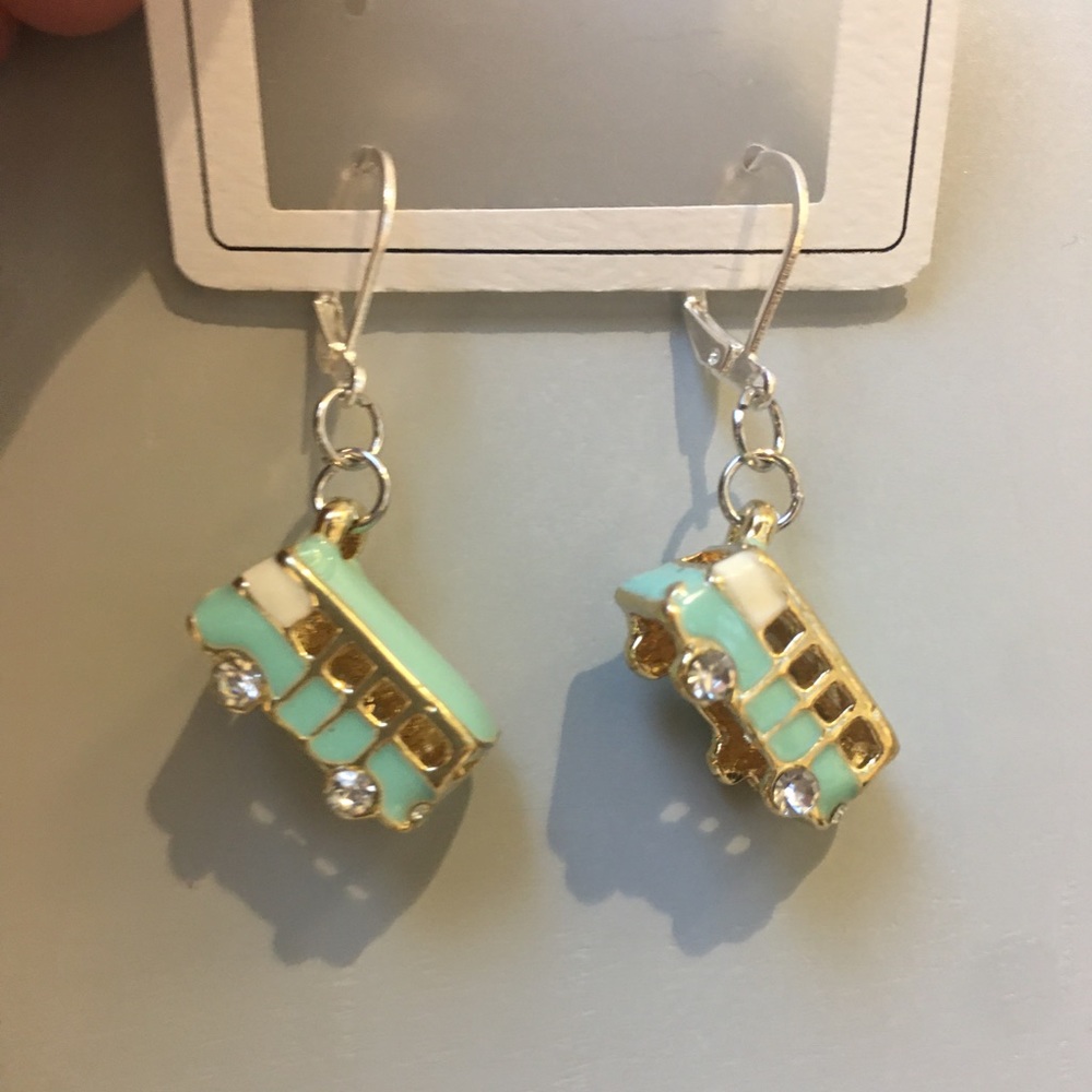VW Bus earrings, new